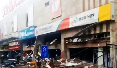 致2死2傷，山東濰坊高密市一沿街門店突發燃氣閃爆